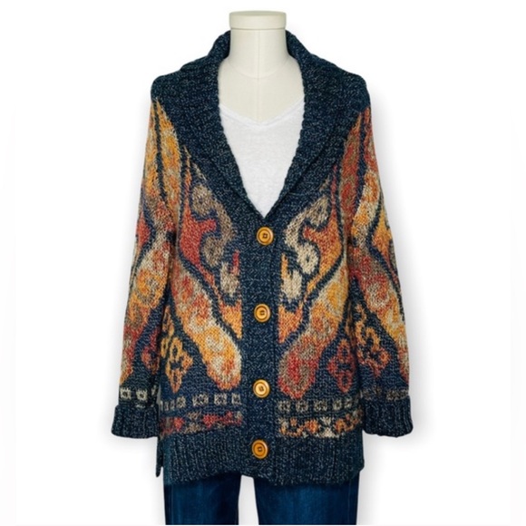 J. Jill Sweaters - J. Jill Bloomsbury Topper Cardigan Sweater Size Large